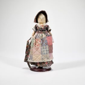 ANTIQUE WOODEN DOLL