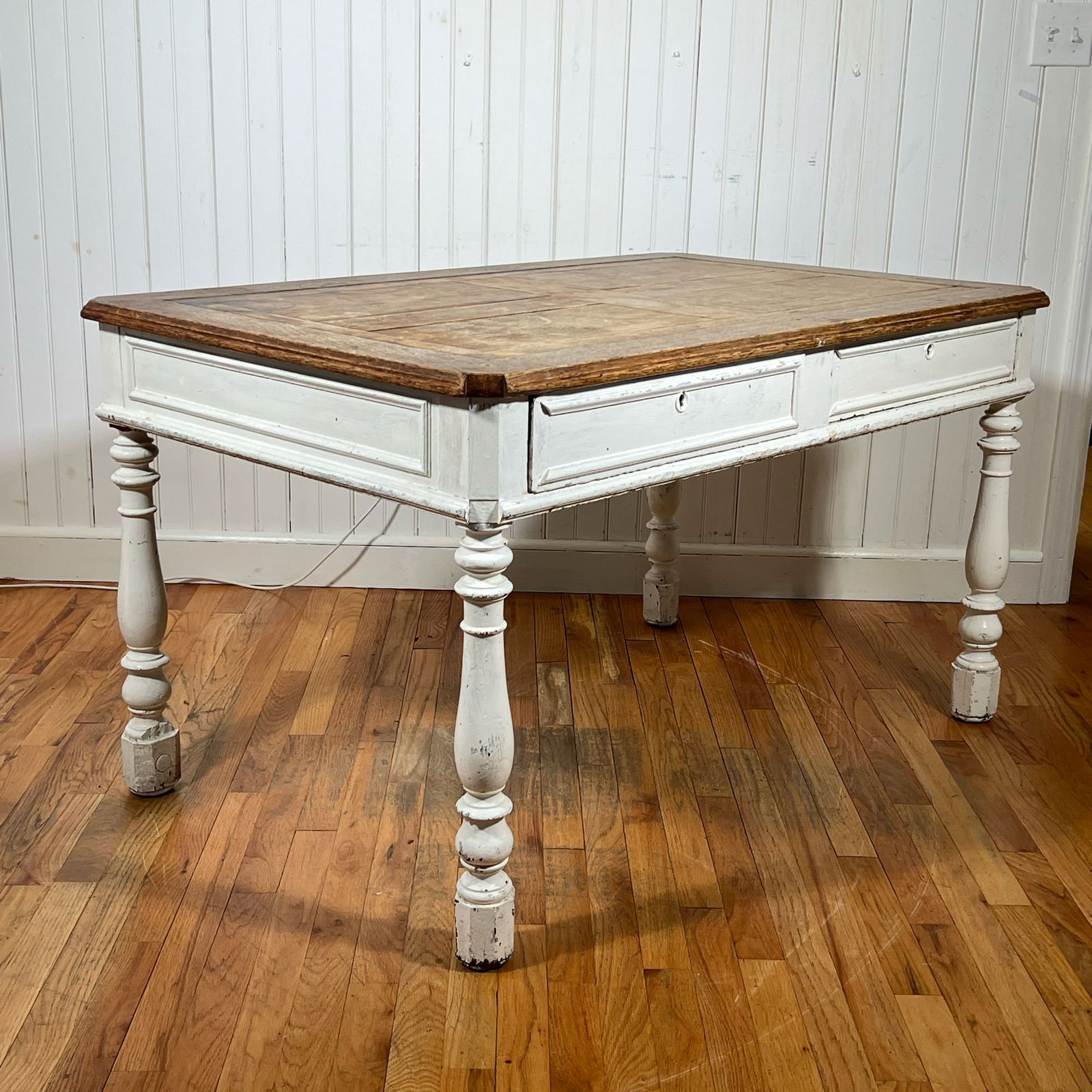 ANTIQUE RUSTIC FARM TABLE / DESK (1 of 10)