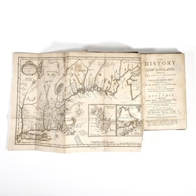 (2pc) [C. 1747 SECOND EDITION] HISTORY OF NEW ENGLAND