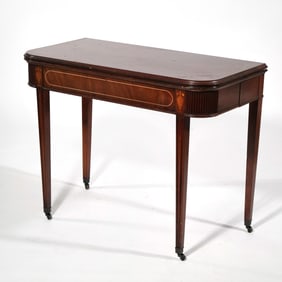 ANTIQUE FLIP-TOP TABLE