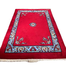 RED VINTAGE MOROCCAN RUG
