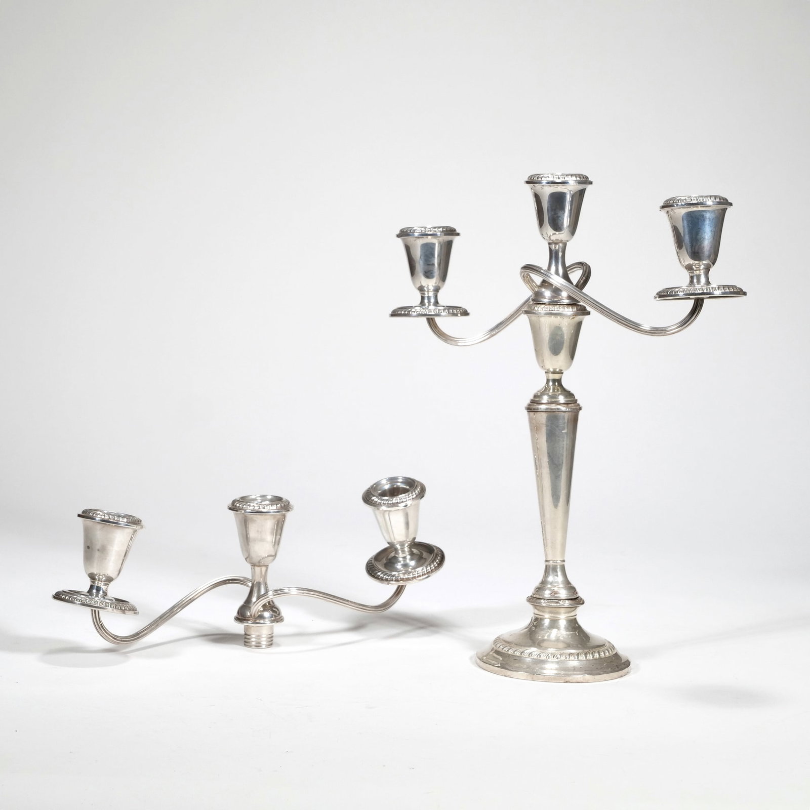 NEWPORT STERLING CANDLE HOLDERS (1 of 5)