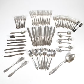 (62pc) BRUCKMANN & SOHNE FLATWARE SERVICE