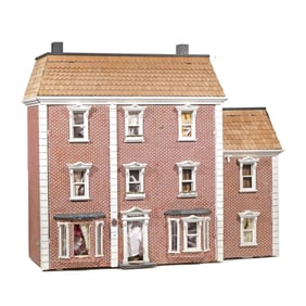 FRENCH CHATEAU ELECTRIFIED DOLLHOUSE