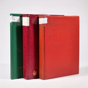 (3pc) BRITISH ANTARCTIC TERRITORY STAMP ALBUMS