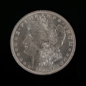 1885-O MORGAN SILVER DOLLAR