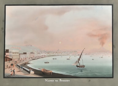 19TH CENTURY NEAPOLITAN GOUACHE