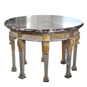 IMPORTANT 18TH CENTURY FRENCH NEOCLASSICAL CENTRE TABLE