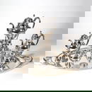 (7pc) IMPORTANT GORHAM STERLING TEA &amp; COFFEE SERVICE, C. 1917