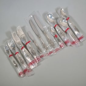 (252pc) REED & BARTON STERLING FLATWARE SERVICE