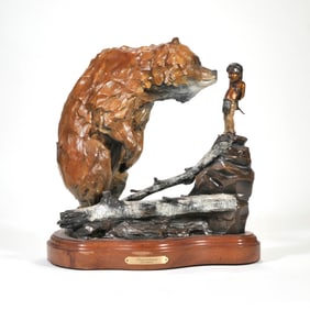 WALT HORTON (1953-2010), BRONZE