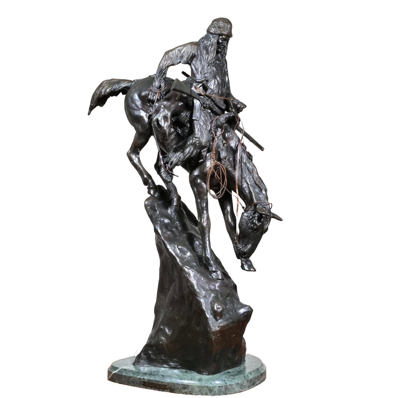 AFTER FREDERIC REMINGTON: THE MOUNTAIN MAN (1 of 17)