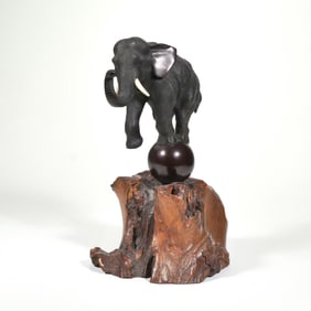 JAPANESE BRONZE ELEPHANT
