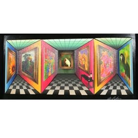 DOMINIC PANGBORN (B. 1952) 3D WALL ART
