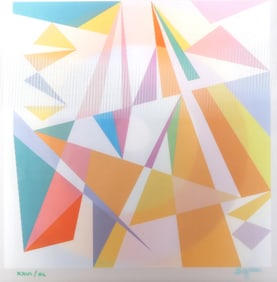 YAACOV AGAM (ISRAELI, B. 1928), AGAMOGRAPH