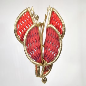 CONTEMPORARY WOVEN HANGING ARTWORK