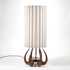 MODELINE LAMP, MANNER OF ARTHUR JACOBS