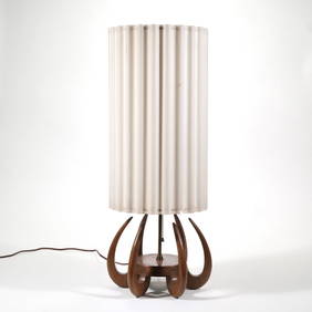 MODELINE LAMP, MANNER OF ARTHUR JACOBS (1 of 12)