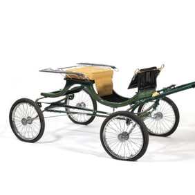 JERALD MFG "DEVON VICEROY" SULKY PONY CART, HILFIGER COLLECTION