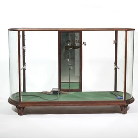 "LILLIPUTIAN BAZAAR" GLASS DISPLAY CASE