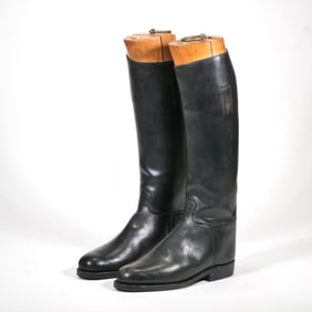 POULSEN LEATHER RIDING BOOTS, HILFIGER COLLECTION