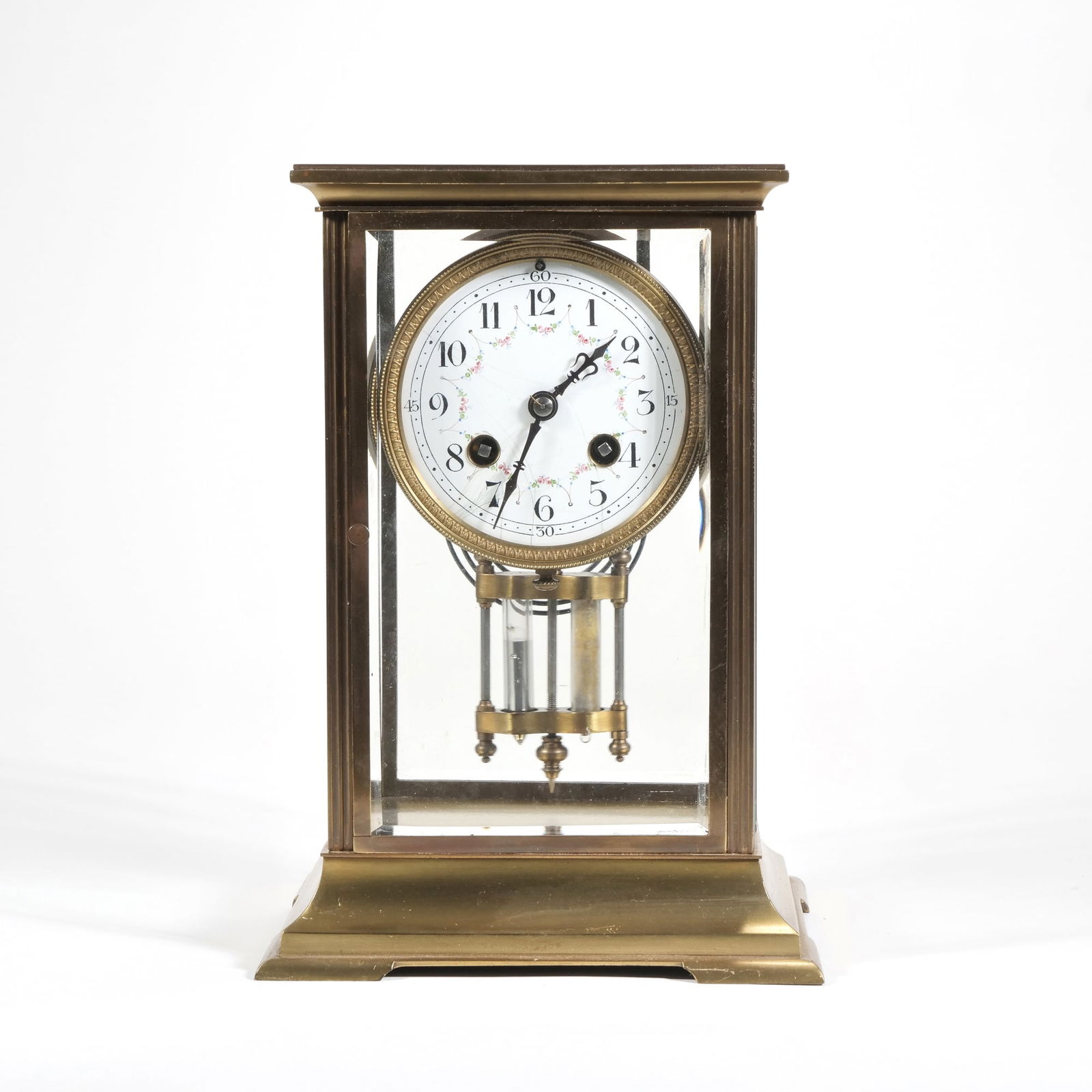 ANTIQUE FRENCH SHELF CLOCK (1 of 11)