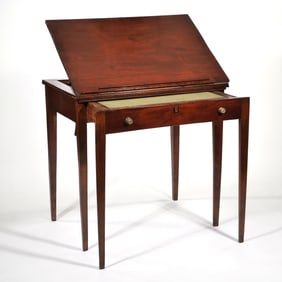 UNUSUAL CONVERTIBLE DRAFTSMAN'S TABLE
