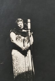 ELLA FITZGERALD SILVER GELATIN PRINT