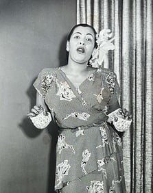 BILLIE HOLIDAY SILVER GELATIN PHOTOGRAPH