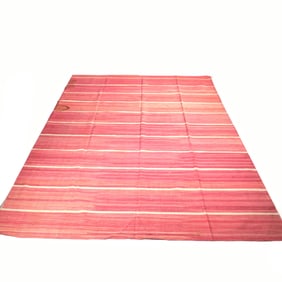MADELINE WEINRIB "AMAGANSETT" STRIPED CARPET, HILFIGER COLLECTION