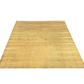 GOLD TONE PATTERN CARPET, HILFIGER COLLECTION
