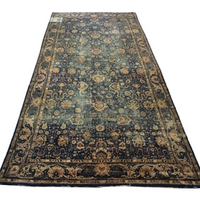 ANTIQUE BLUE FEREGHAN CARPET, HILFIGER COLLECTION