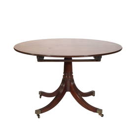 REGENCY STYLE PEDESTAL BREAKFAST TABLE (1 of 8)