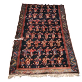 ANTIQUE PERSIAN RUNNER FRAGMENT, HILFIGER COLLECTION