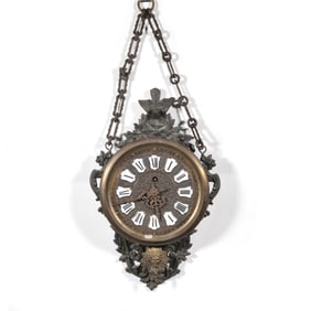 FRENCH CHATELAINE WALL CLOCK
