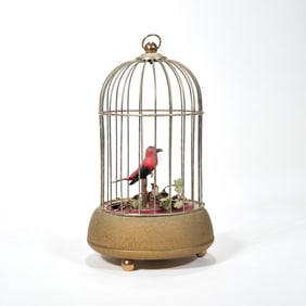 GERMAN MUSICAL BIRD AUTOMATON
