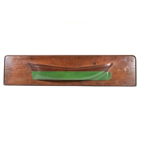 HALF HULL MODEL SHIP, HILFIGER COLLECTION