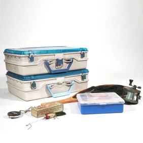 VOM HOFE, CREEK CHUB, & OTHER COLLECTION FISHING GEAR