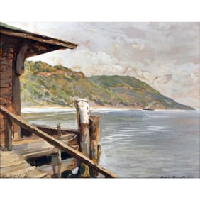 CONSTANTIN A. WESTCHILOFF (RUSSIAN/ AMERI. 1877-1945) HUDSON RIVER