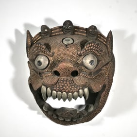 MONUMENTAL INDONESIAN MASK