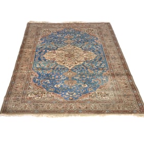 SCULPTED PERSIAN MEDALLION CARPET