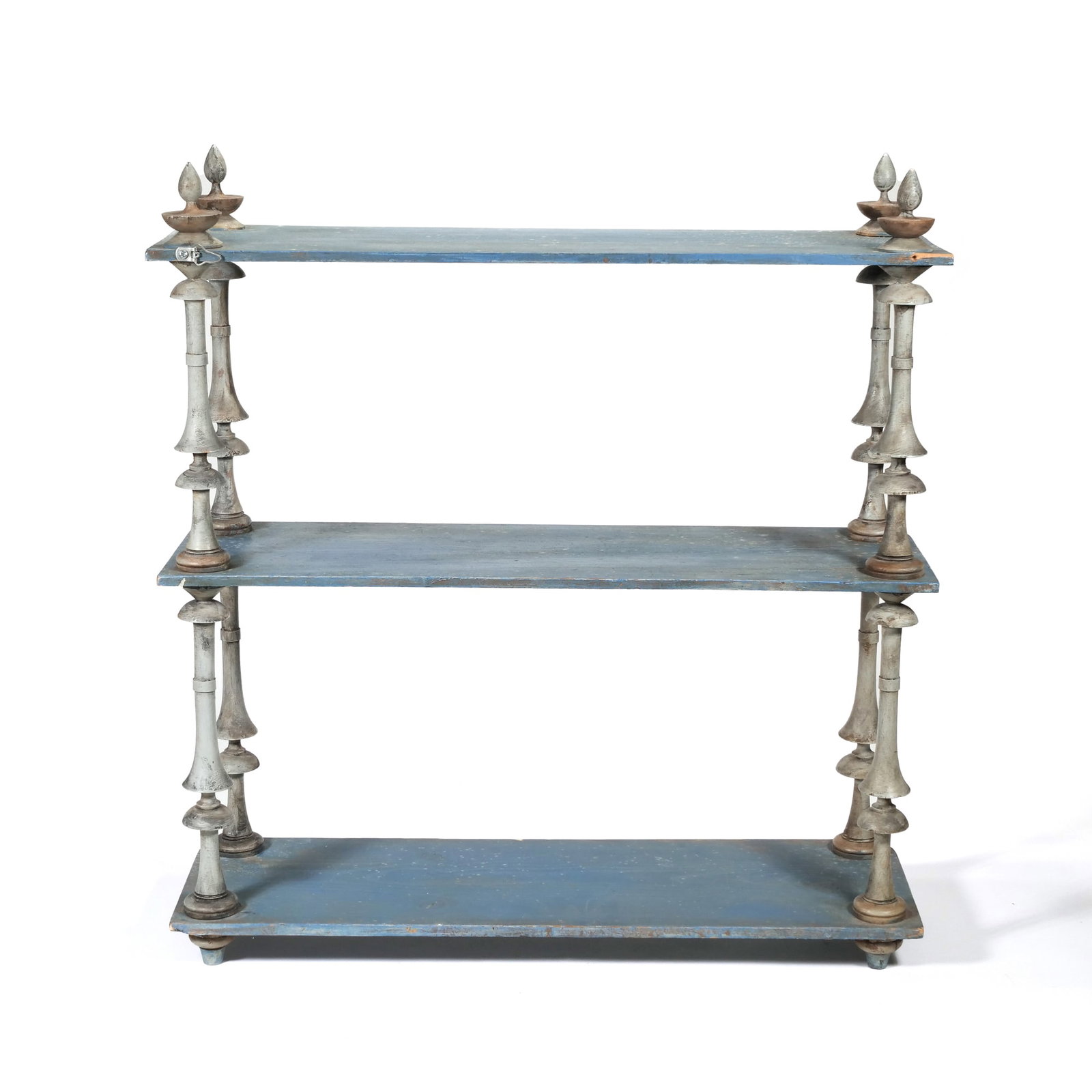 SMALL BLUE WALL SHELF (1 of 5)