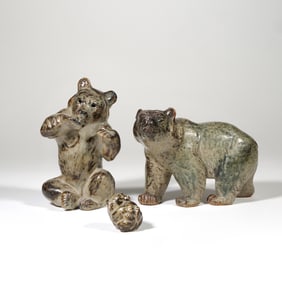 (3pc) KNUD KYHN ROYAL COPENHAGEN BEARS