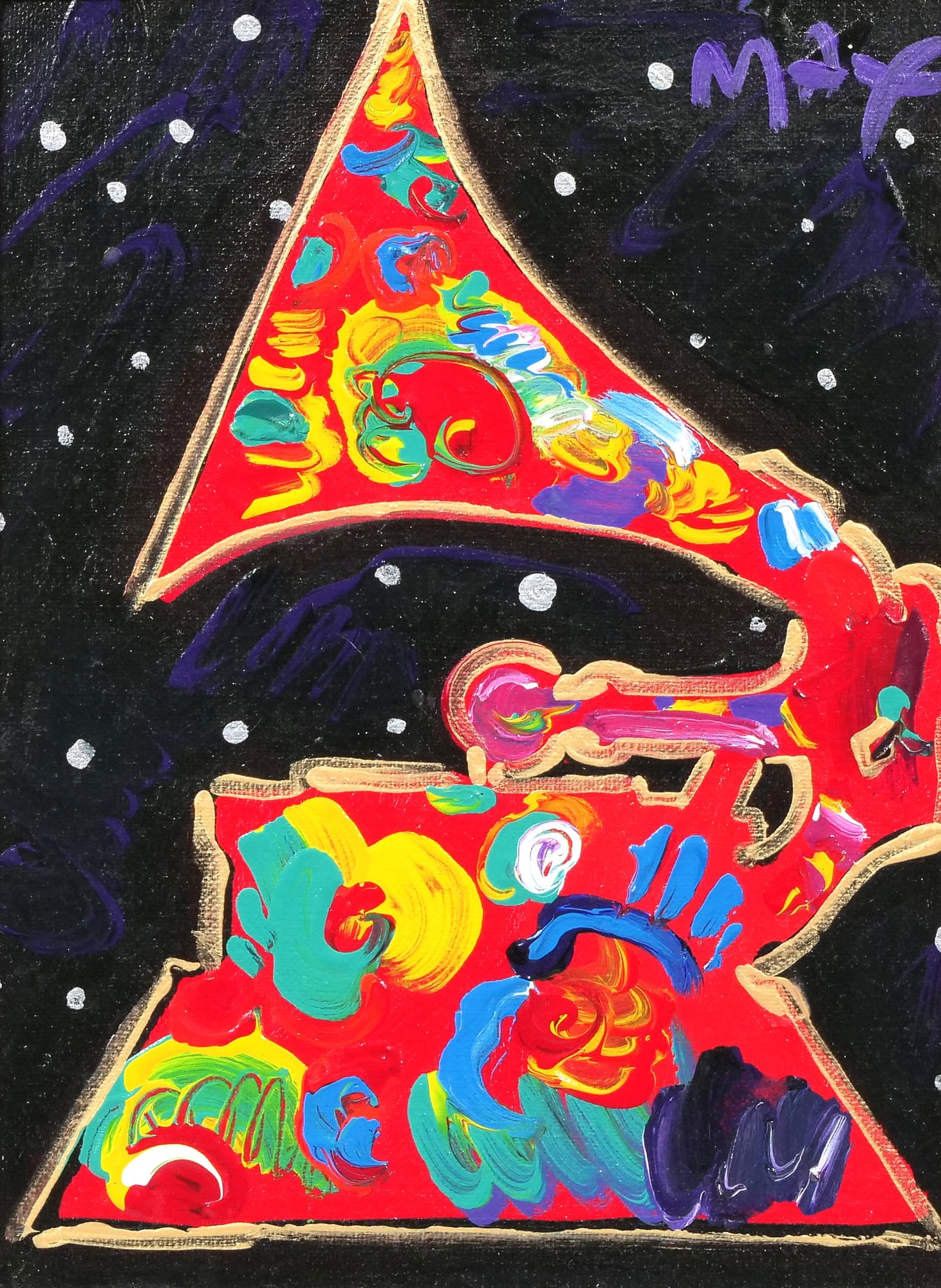 PETER MAX (b. 1937) ACRYLIC, TOMMY MOTTOLA COLLECTION (1 of 8)