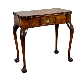A GEORGE II INLAID GAMES TABLE