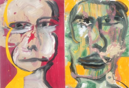 HAROLD GARDE (1923-2022) DIPTYCH
