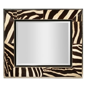 ZEBRA HIDE MIRROR