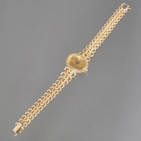 BENAT LADY'S 14K GOLD WRISTWATCH
