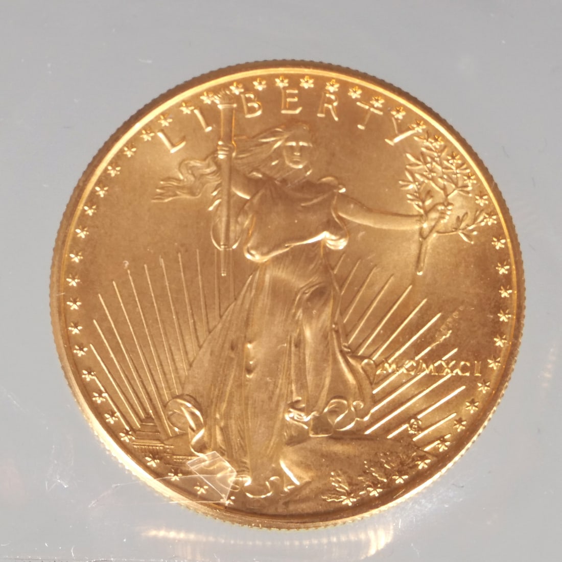 1991 $50 US GOLD COIN (1 of 3)