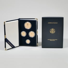 AMERICAN EAGLE GOLD BULLION COINS PROOF SET